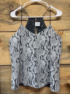 Express Snake Print Halter Cami - NWT